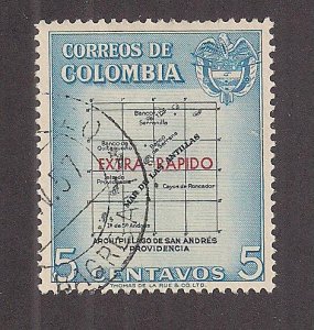 COLOMBIA SC# C289  FVF/U 1957