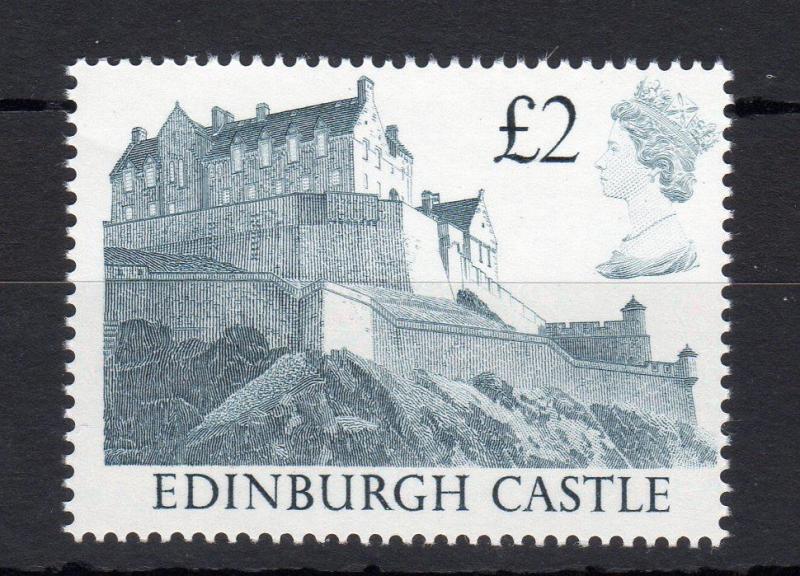 1988 £2 CASTLES UNMOUNTED MINT ON THICKER GLAZED PAPER MCC £175