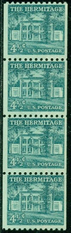 SCOTT # 1059 STRIP OF 4, MINT, OG, NH, FINE, GREAT PRICE!