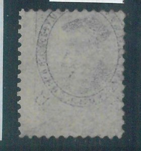 78525 - CANADA - STAMP: Scott #  19 - FINE Used with PRINT TRANSFER on reverse