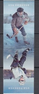 (A) USA Scott #5252-5253  History of Hockey Pair x2 Forever MNH