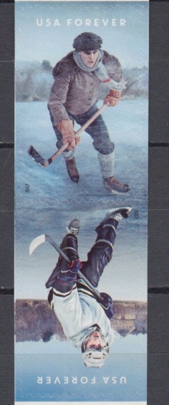 (A) USA Scott #5252-5253  History of Hockey Pair x2 Forever MNH