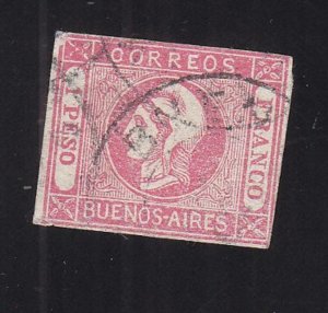 Argentina: Buenos Aires: Sc #12, Used (34727)