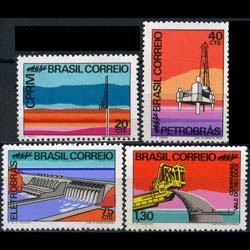 BRAZIL 1972 - Scott# 1218-21 Development Set of 4 NH