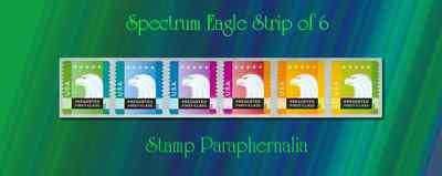 #4585-4590 Spectrum Eagle (Presorted First-Class) 2012 St...