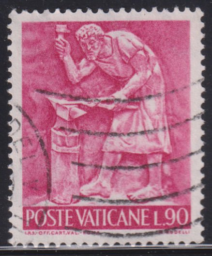 Vatican City 431 Blacksmith 1966