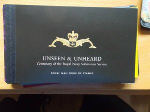 GB DX27 Unseen & Unheard Prestige Booklet Complete - Face Value £25 - Cat £40