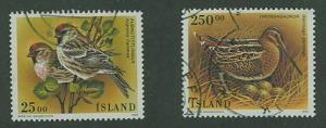 Iceland 1995 SC# 808-9 Birds