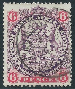 Rhodesia, Sc #31, 6d Used
