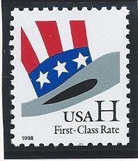 US #3260, Uncle Sam's Hat, M-NH*-