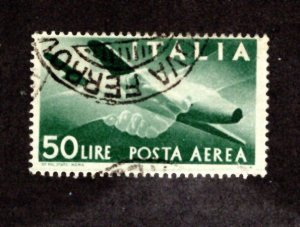 ITALY #C113 AIRMAIL F/U ~JM-3592