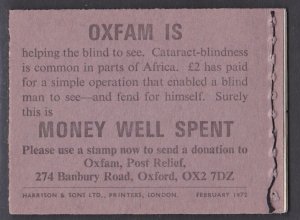 BK129 1971 Booklet MNH