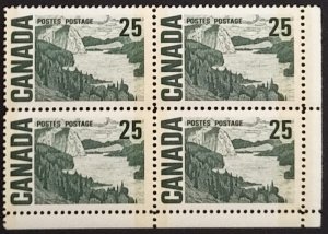 Canada 465p Corner Block LR VF MNH