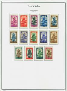 French Colonies 1892-1940 - Complete MINT Collection of 13 different Colonies /*