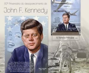 SAO TOME E PRINCIPE 2013 SHEET JFK KENNEDY PRESIDENTS st13107b