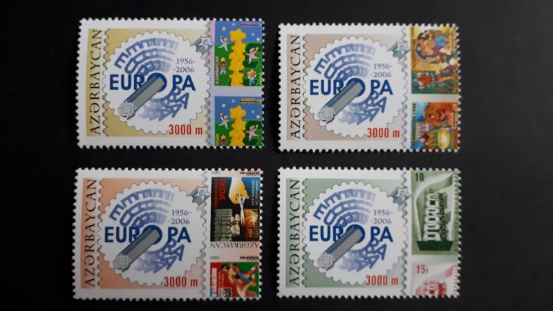 50th anniversary of EUROPA stamps - Armenia - complete set perf. ** MNH