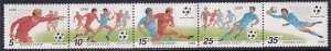 Russia 1990 Sc 5899a World Cup Soccer Championships Italy Stamp MNH DG