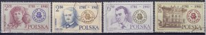 Poland, 1981, Old Krakow Theater, #2488-91, used,++