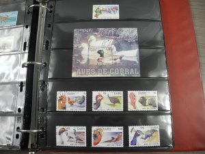 CUBA(2002-2008), Stamp Collection in stock pages(Kenmore binder)