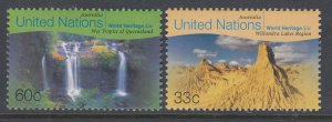 UN New York 754-755 MNH VF