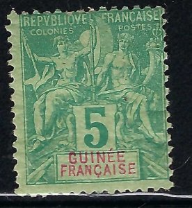 French Guinea 4 MOG Z7974