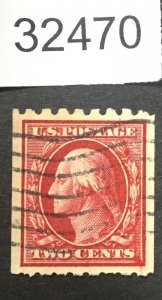 US STAMPS #391  USED XF LOT #32470