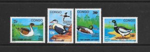 BIRDS - CONGO #915-18  DUCKS  MNH