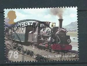 GROSSBRITANNIEN GRANDE BRETAGNE GB 2014 Trains of Wales Nº8 78p SG 3578 SC 3...