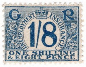 (I.B) George V Revenue : Unemployment Insurance 1/8d