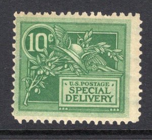 USA 1908 10¢ Special Delivery  - OG MH - SC# E7 - Cats $65.00 (ref# 204108)