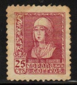 Spain - #673 Isabella I - Used