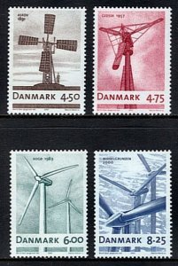 Denmark #1374-1377 Windmills MNH