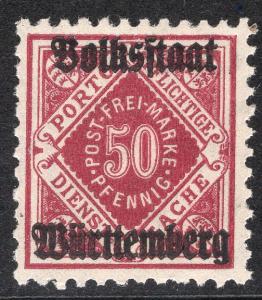 WURTTEMBERG SCOTT O52