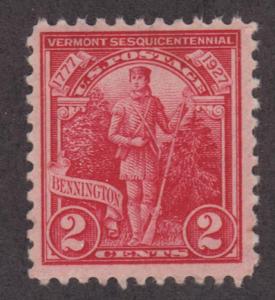 643 Vermont Sesquicentennial  MNH Single