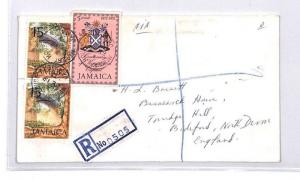 Jamaica Devon Great Britain Airmail Cover {samwells}PTS 1973 BQ159