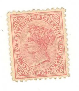 New Zealand #61/6 Used Single