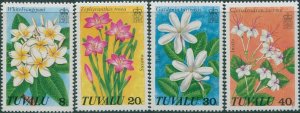 Tuvalu 1978 SG101-104 Wild Flowers MNH