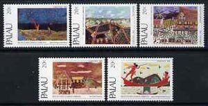 PALAU - 1983 - Christmas - Perf 5v Set - Mint Never Hinged