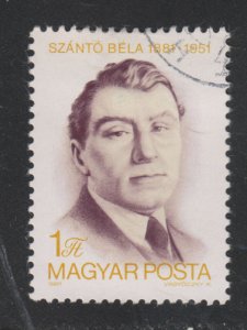 Hungary 2676 Bela Szanto 1981