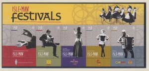 Isle of Man 2017 - Festivals, Mint Sheet - U/Mint