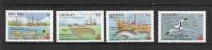 LESOTHO #613-16 MARINE LIFE MNH