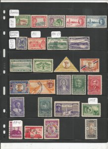 DOMINICAN REPUBLIC COLLECTION ON STOCK SHEET, MINT/USED