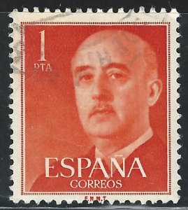 Spain #825 1p Gen Francisco Franco