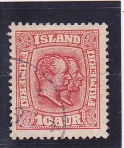 Iceland  Scott#  76  Used