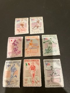 Dominican Republic sc 474-478,C97-C99 MLH comp set