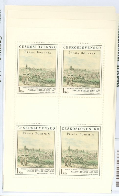 Czechoslovakia & Czech Republic #2386-2390  Single (Complete Set) (Art)