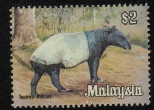 MALAYSIA Scott 180 used Tapir stamp,