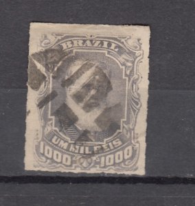 J43869 JLStamps 1878-9 brazil used #77 1000r