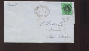 Scott #20L7  BOYD'S CITY EXPRESS Used Stamp On Nice Cover (Stock #20L7-2)