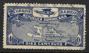 Dominican Republic C1 VFU MAP Z1947-2